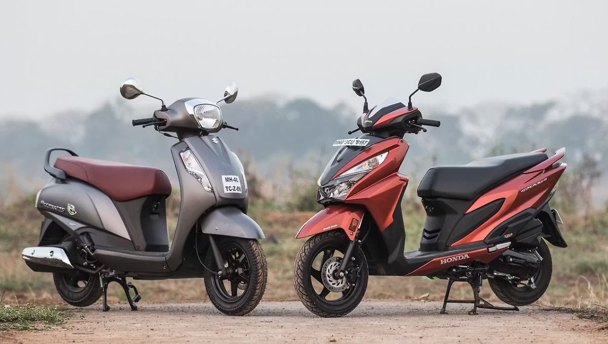 Scooter Showdown: Honda Grziaa Bold Looks Compared with Suzuki Access 125 Practical Design
