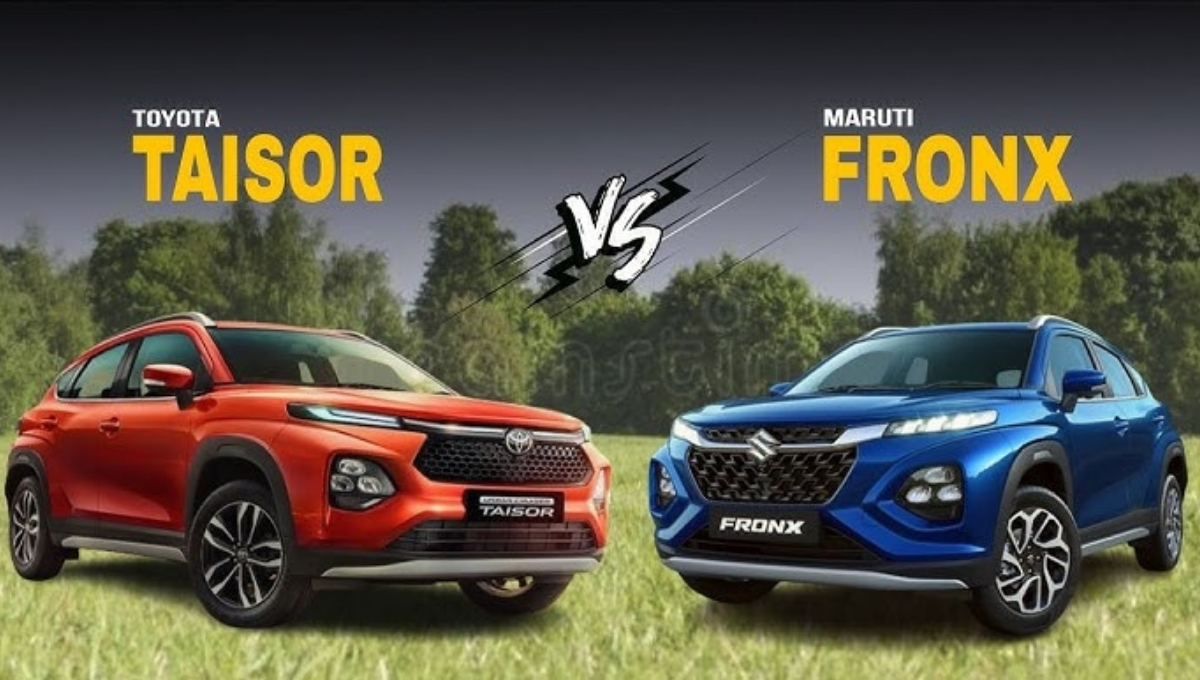 Maruti Fronx vs Toyota Taisor