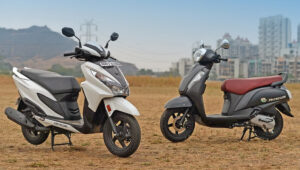 Scooter Showdown: Honda Grziaa Bold Looks Compared with Suzuki Access 125 Practical Design