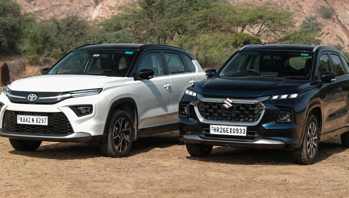 Toyota Urban Cruiser Hyryder vs Maruti Suzuki Grand Vitara