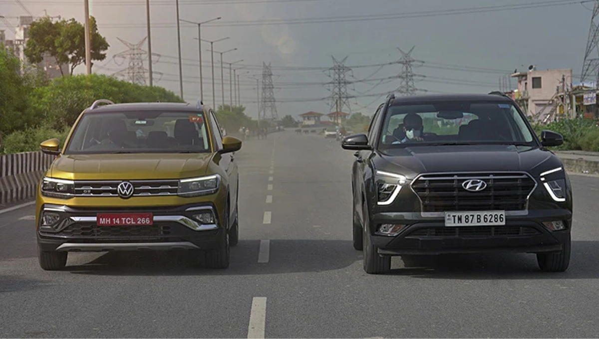 Volkswagen Taigun Facelift Unveiled: Stylish Design, Advanced Features, and Hyundai Creta Rivalry 