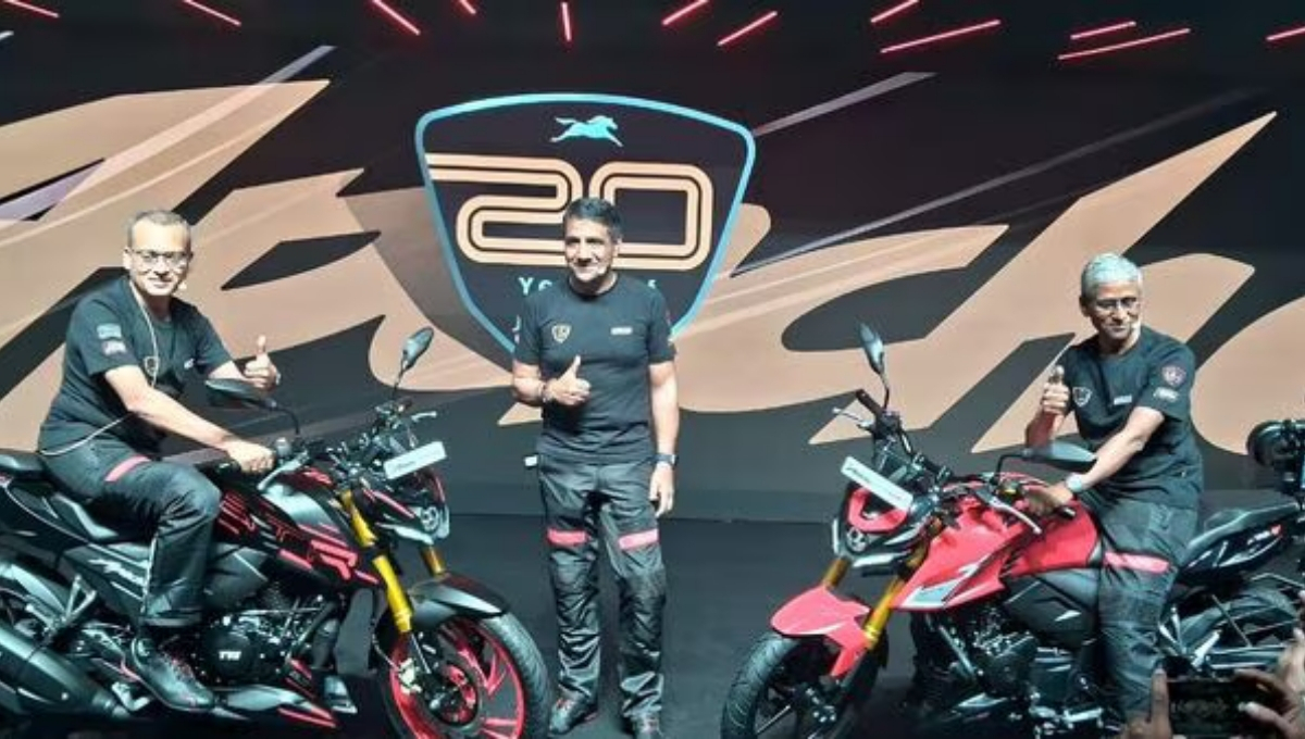 TVS Launches New Apache RTR 160