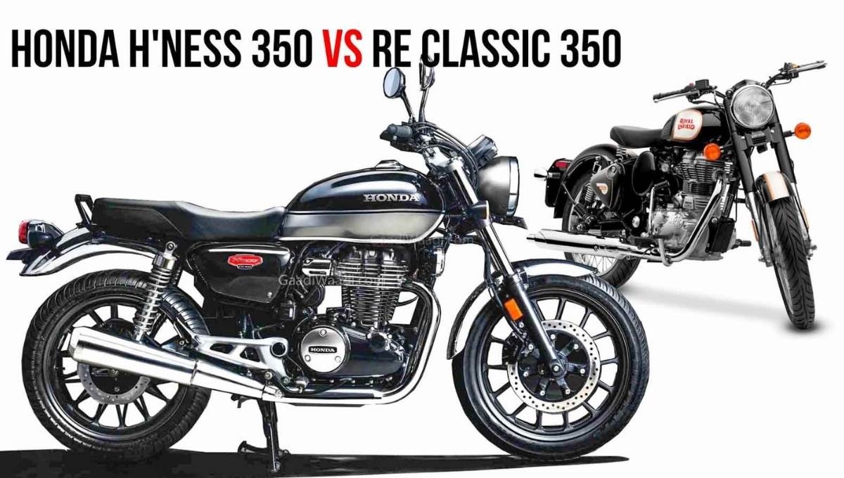 Honda CB350 vs Royal Enfield Classic 350