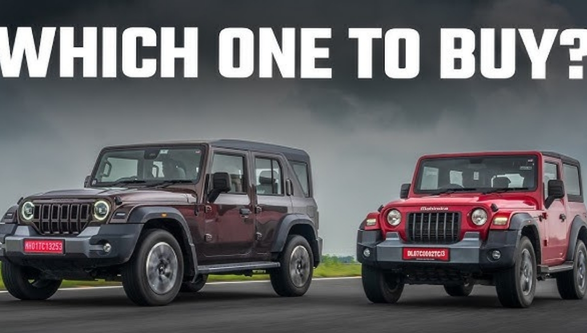 Mahindra Thar Roxx vs Mahindra Thar