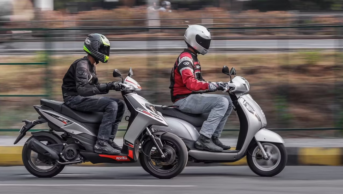 Aprilia SR 125 vs Suzuki Access 125
