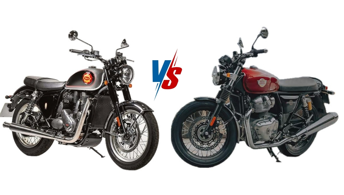 BSA Gold Star 650 vs Honda Rebel 500