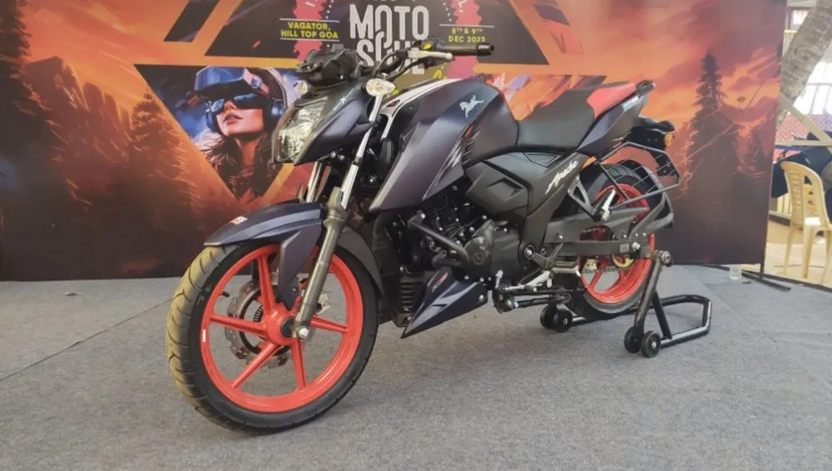 TVS Launches New Apache RTR 160