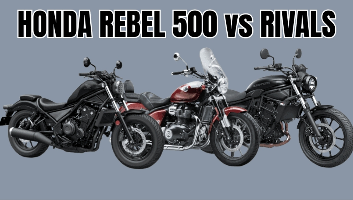 BSA Gold Star 650 vs Honda Rebel 500