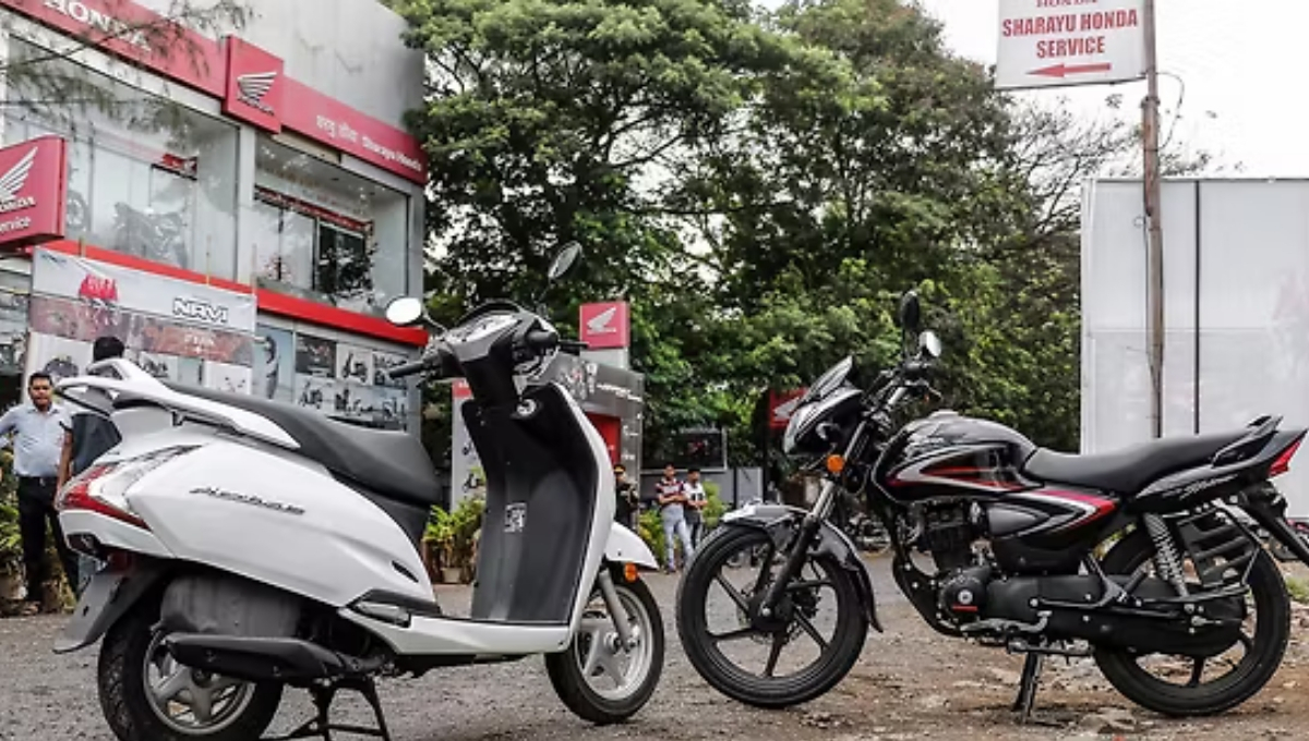 Honda CB Shine and Activa 125